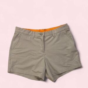 Macade Golf Women's Light Grey Four-Way Stretch Flex Shorts - EU 40 / US M
